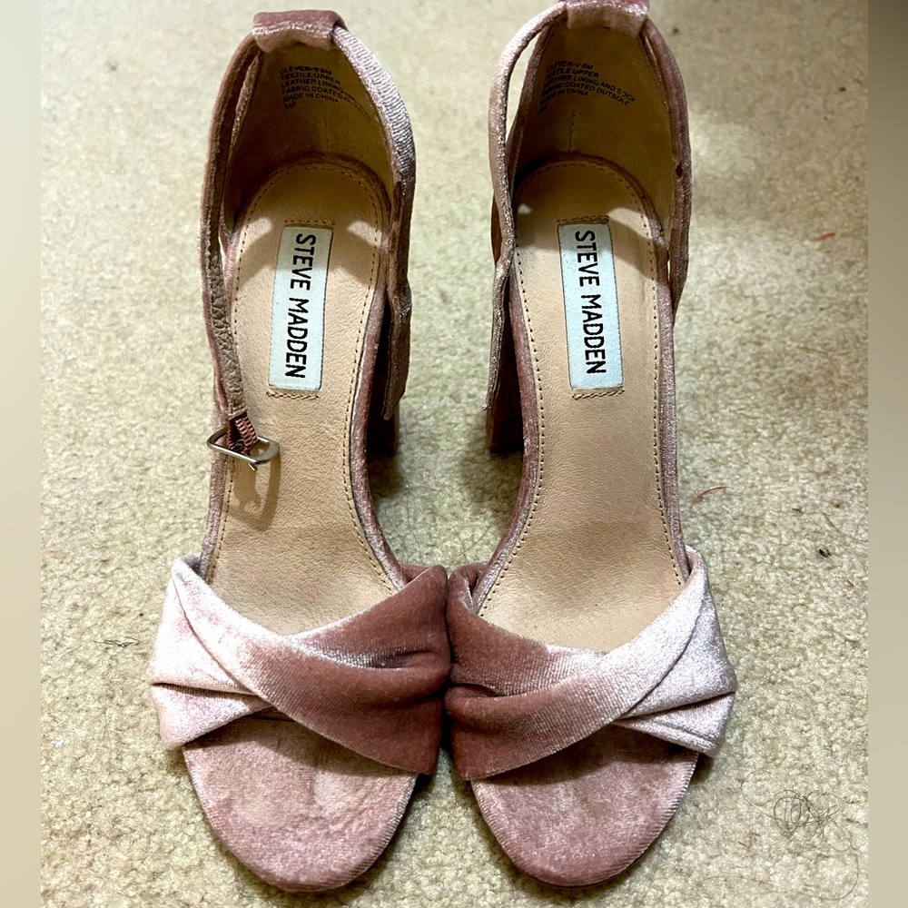 Pink Steve Madden Heels